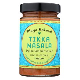 Maya Kaimal Tikka Masala Simmer Sauce - Case Of 6 - 12.5 Oz.