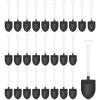 Plastic Shovel Spoons for Desserts, Birthday Party Supplies (120 Pack)