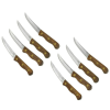 Chicago Cutlery B144 4-Piece Walnut Tradition Steak Knife Set (2-Pack)