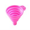 1pc Silicone Small Funnel;  Retractable Folding Funnel