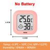 Mini LCD Digital Thermo-Hygrometer Humidity Temperature Measuring Air Comfort Indicator Thermometer Sensor Digital Moisture