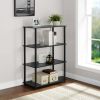 No Tools 4-Shelf Storage Bookcase