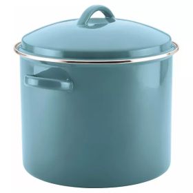 16qt Porcelain Enamel Covered Stock Pot 4 out of 5 stars with 163 reviews 163 (Color: Aqua)