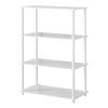 No Tools 4-Shelf Storage Bookcase